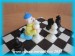 šachovnice Pat dává mat